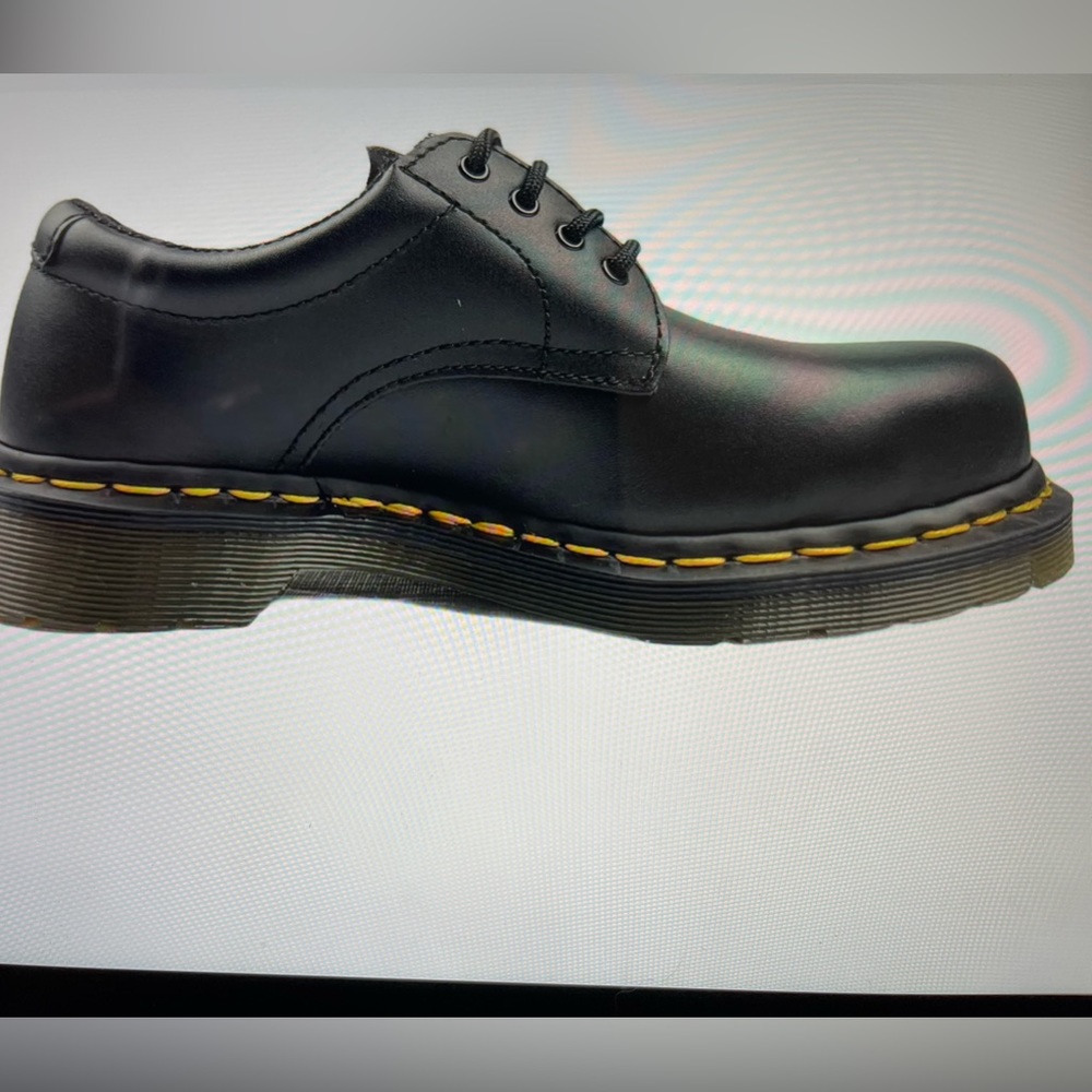 NWOT Dr. Marten's Steel Air Wair Toe Safety Shoe Slip Resistant Men's 9